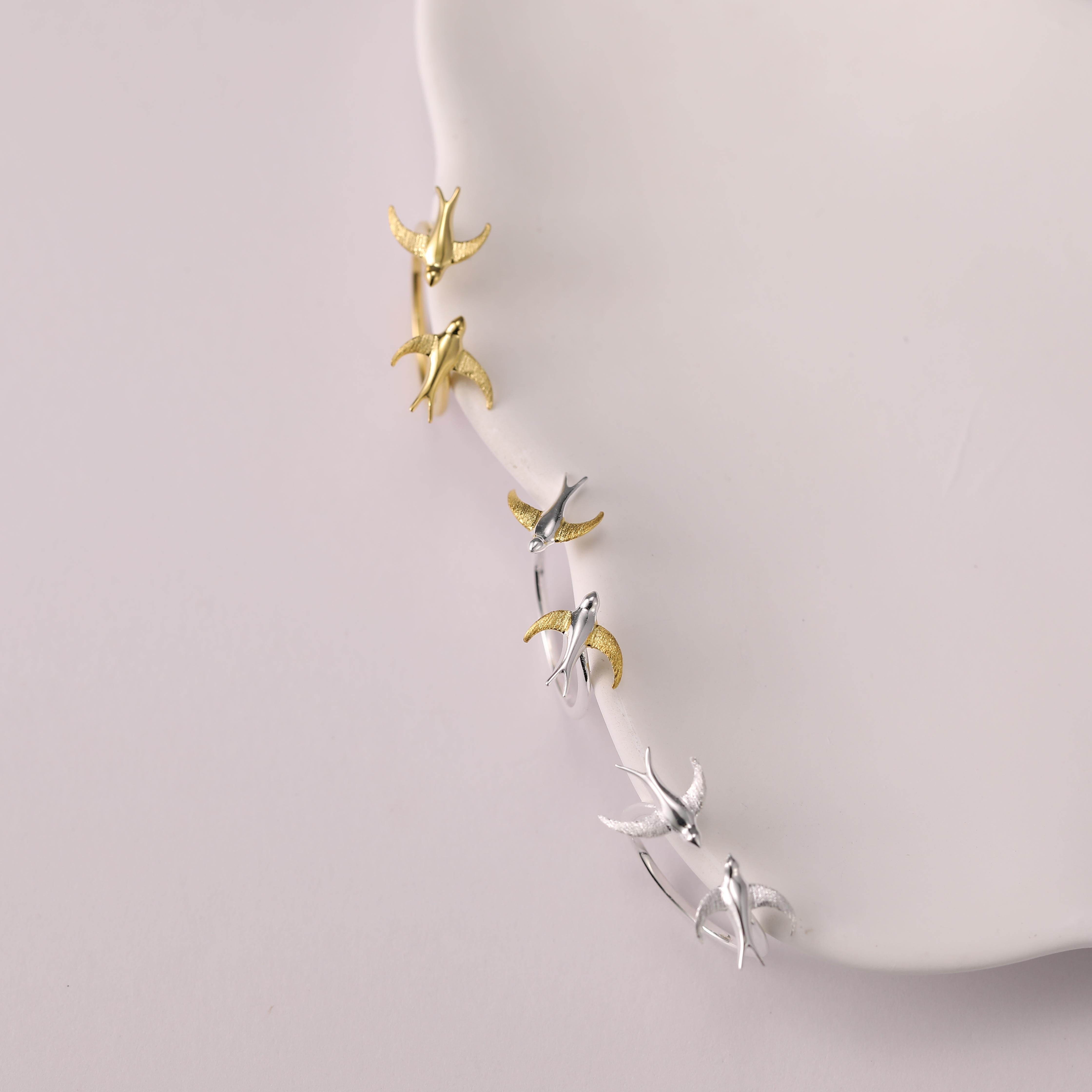 Flying Swallow - Adjustable Ring | NEW