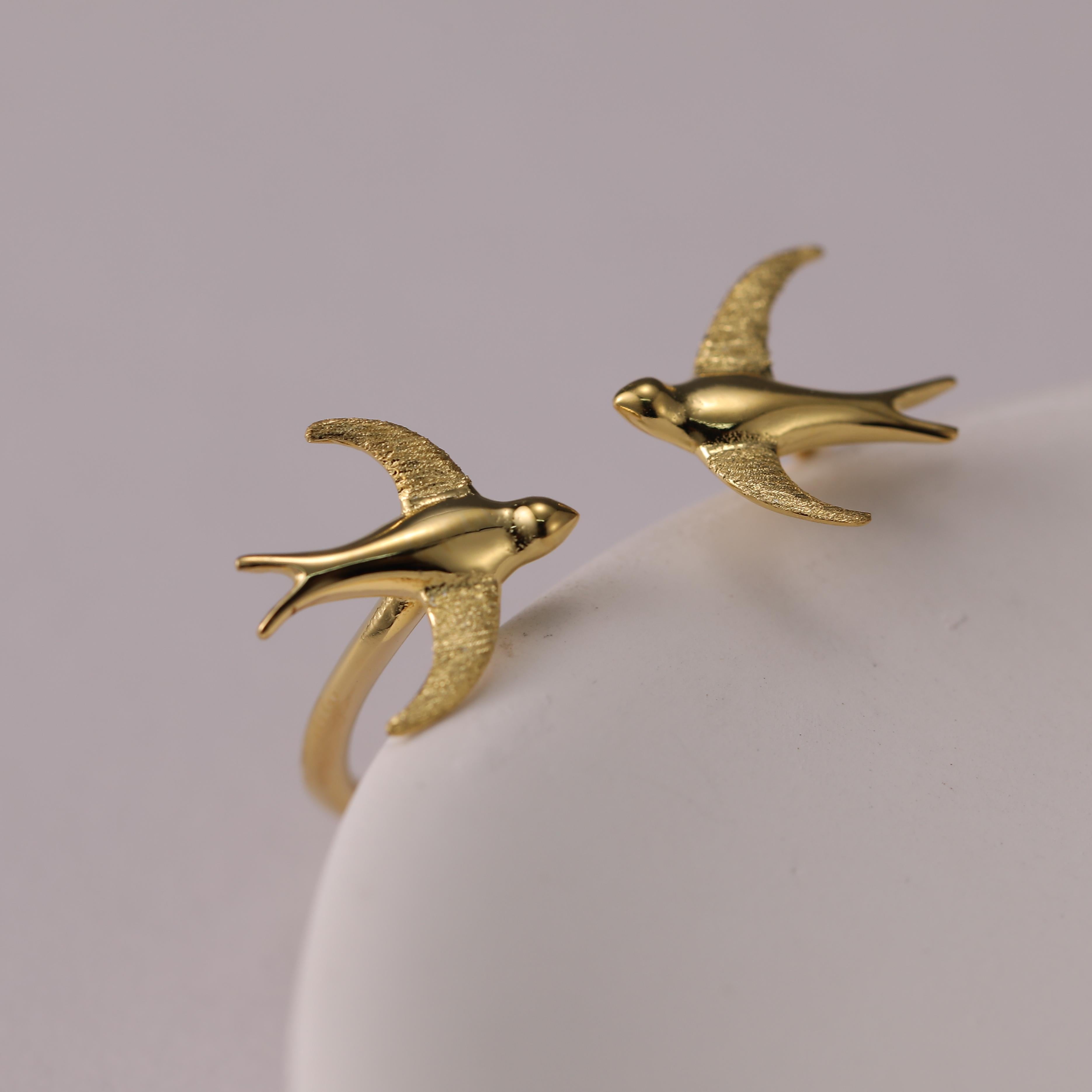 Flying Swallow - Adjustable Ring | NEW