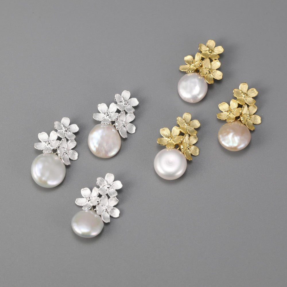 Mother Pearl Forget-me-not - Handmade Necklace | NEW - MetalVoque
