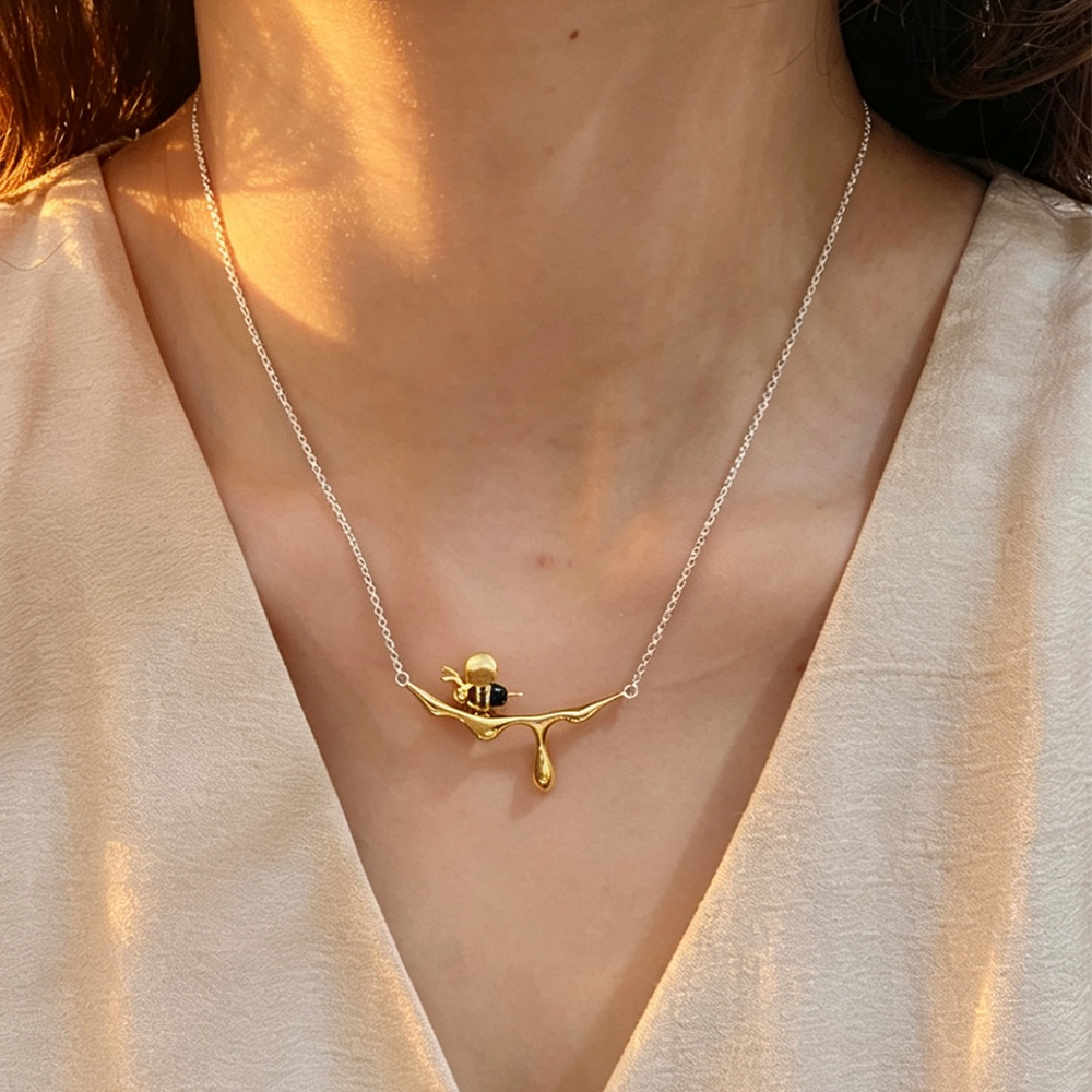 Honey Drops - Handmade Necklace