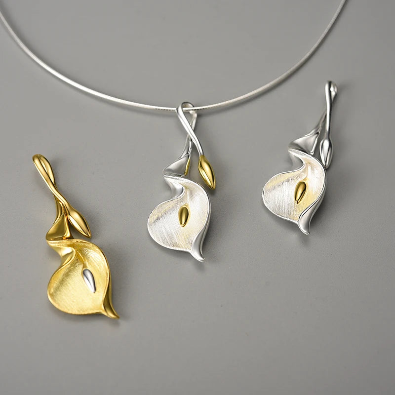 Calla Lily - Handmade Necklace | NEW