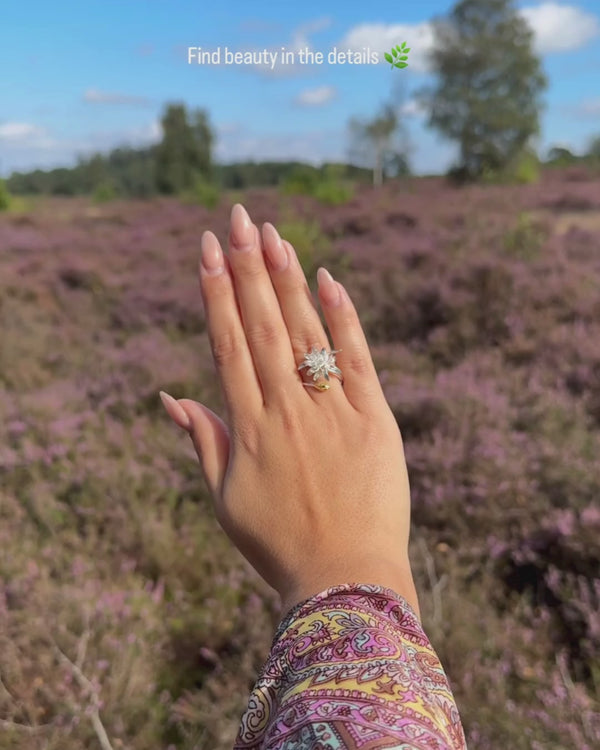Cereus Flower - Adjustable Ring