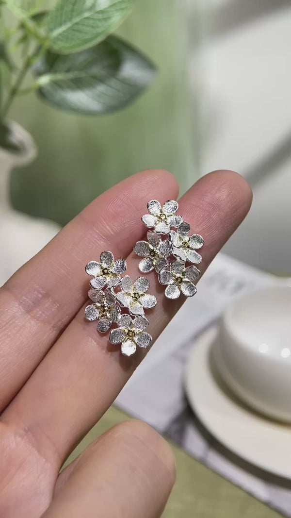 Forget-me-not Flower - Stud Earrings | NEW