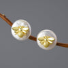 Baroque Honeybee - Stud Earrings