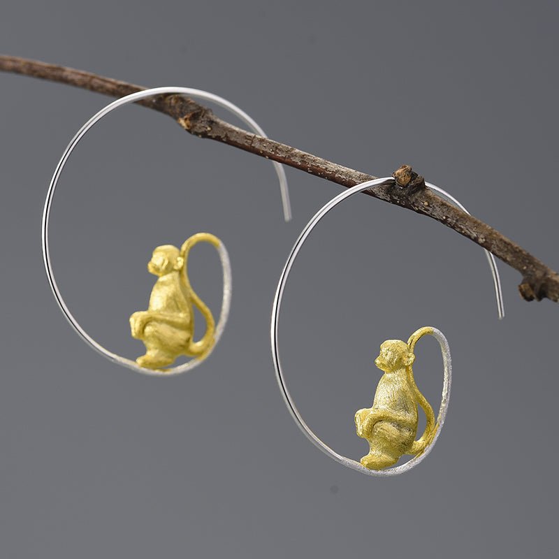 Mrs. Monkey - Hoop Earrings