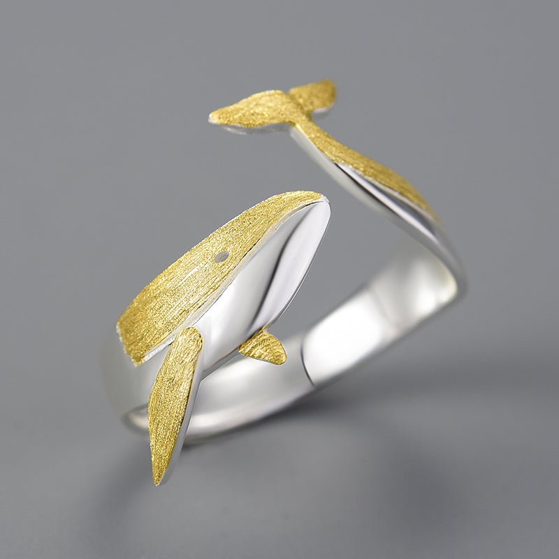 Wandering Whale - Adjustable Ring