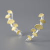 Ginkgo Branch - Stud Earrings