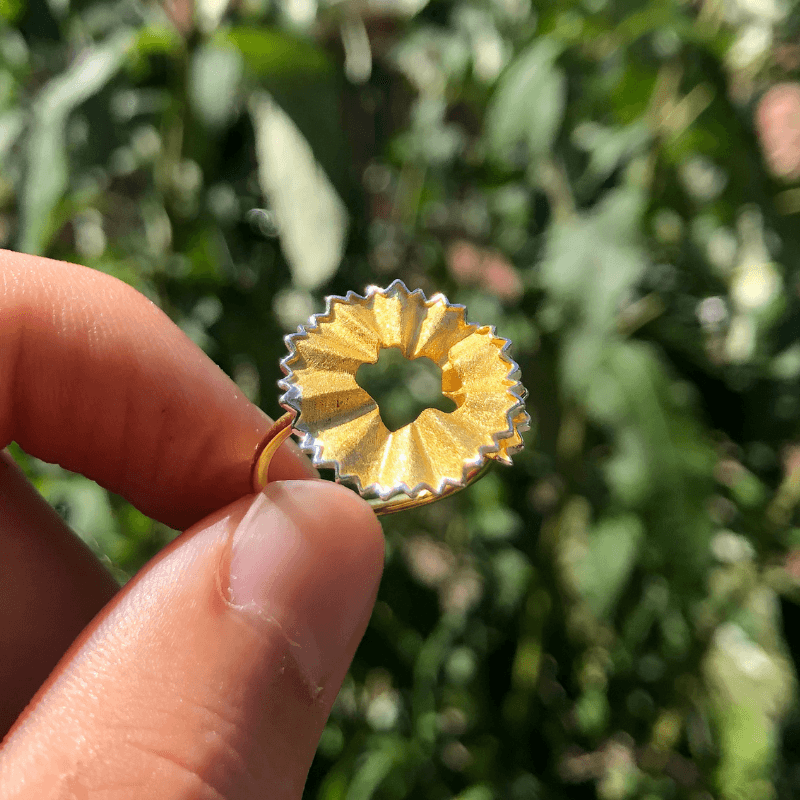 Pencil Art - Handmade Ring