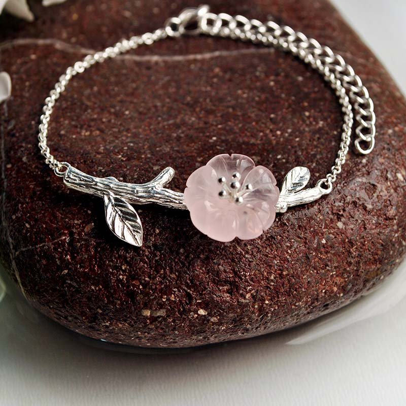 Rainy Flower - Handmade Bracelet - MetalVoque
