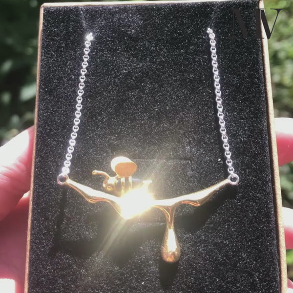 Honey Drops - Handmade Necklace