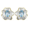 Baroque Leaf - Stud Earrings