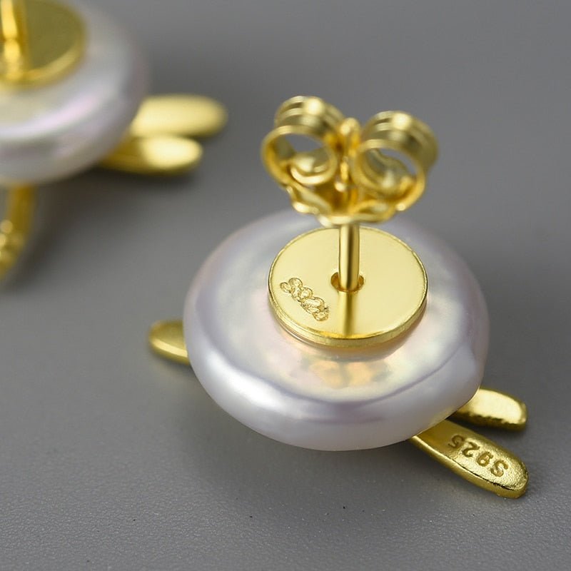 Baroque Dragonfly - Stud Earrings