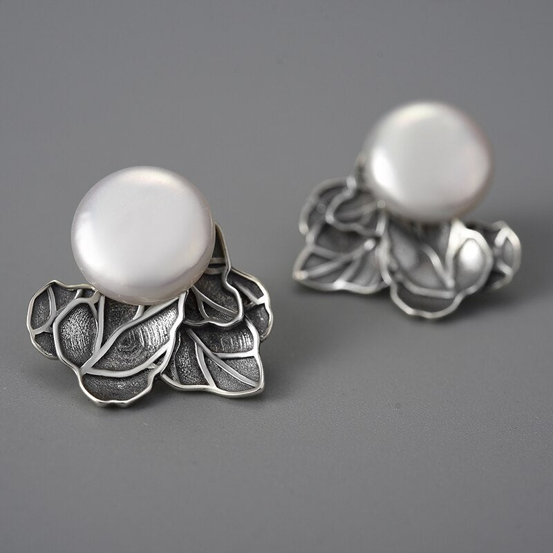 Baroque Pearl - Stud Earrings