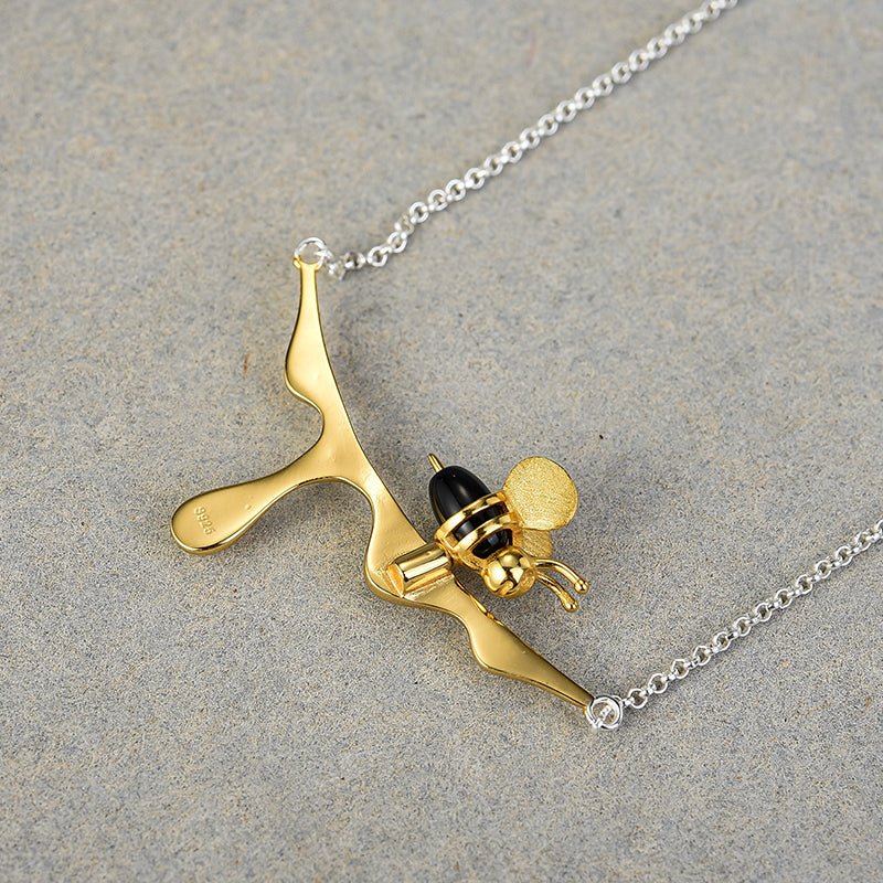 Honey Drops - Handmade Necklace | NEW - MetalVoque