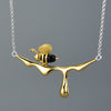Honey Drops - Handmade Necklace | NEW - MetalVoque