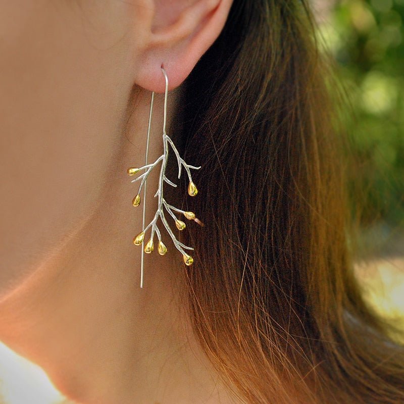 Topsy Tree - Dangle Earrings - MetalVoque